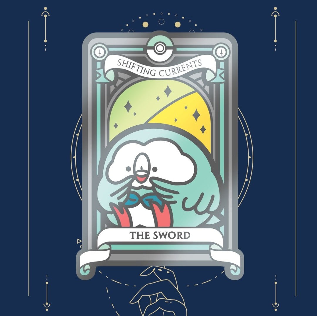 Pocket Starter Owl Shiny Tarot Keychain