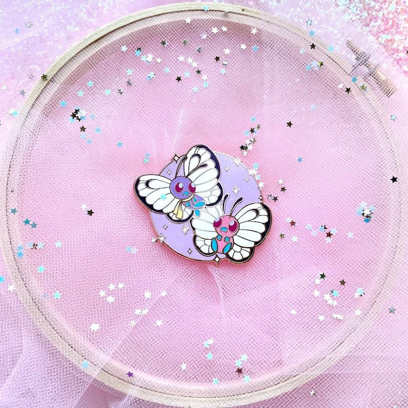 Butterfree Enamel Pin