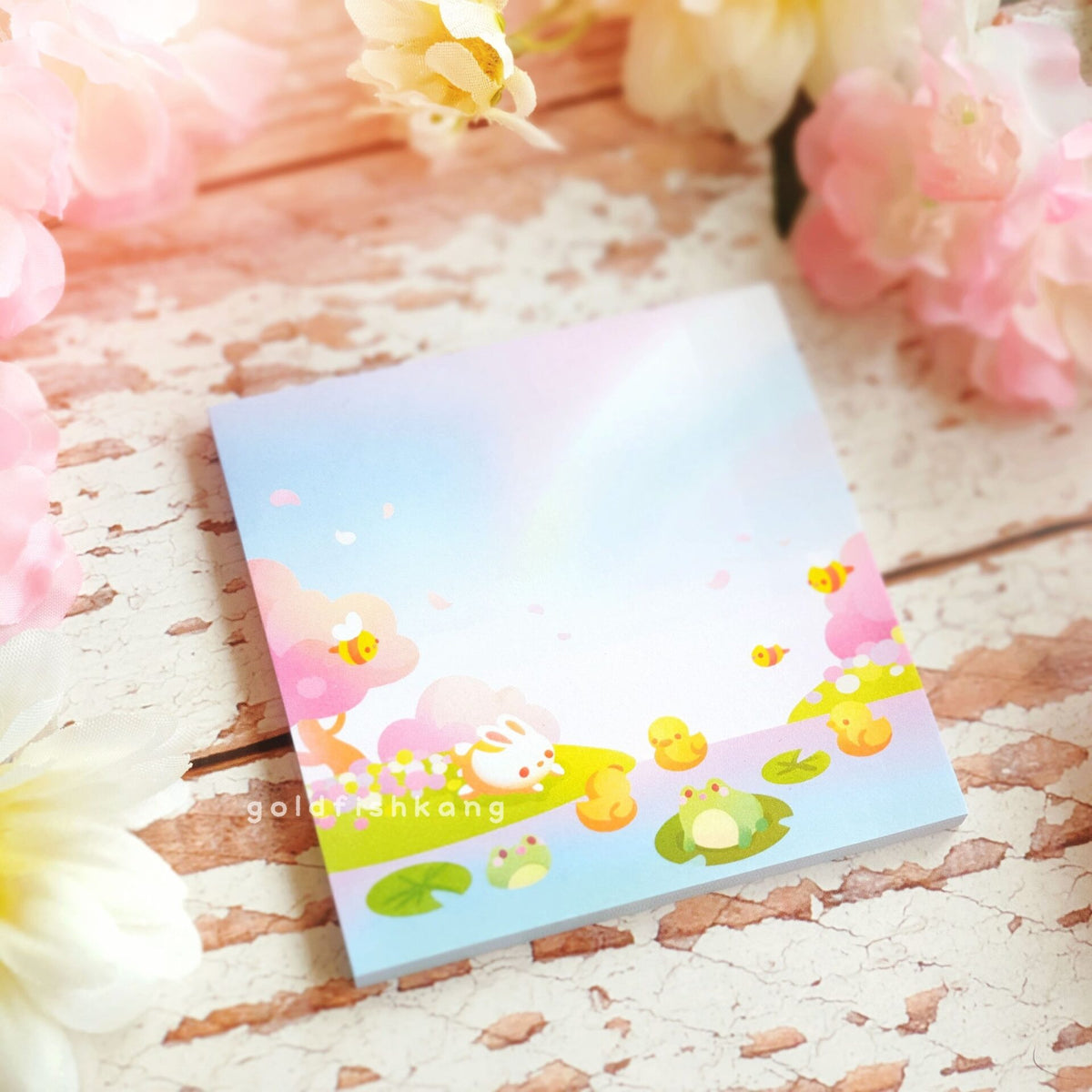 Tiny Earth Sticky Notes: Spring