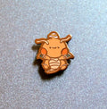 Pocket Utopia Orange Dragon Enamel Pin