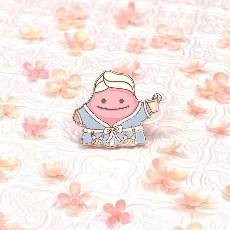 Ditto Spa Day Enamel Pin