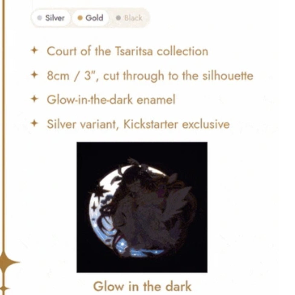 Court of the Tsaritsa Columbina Enamel Pin
