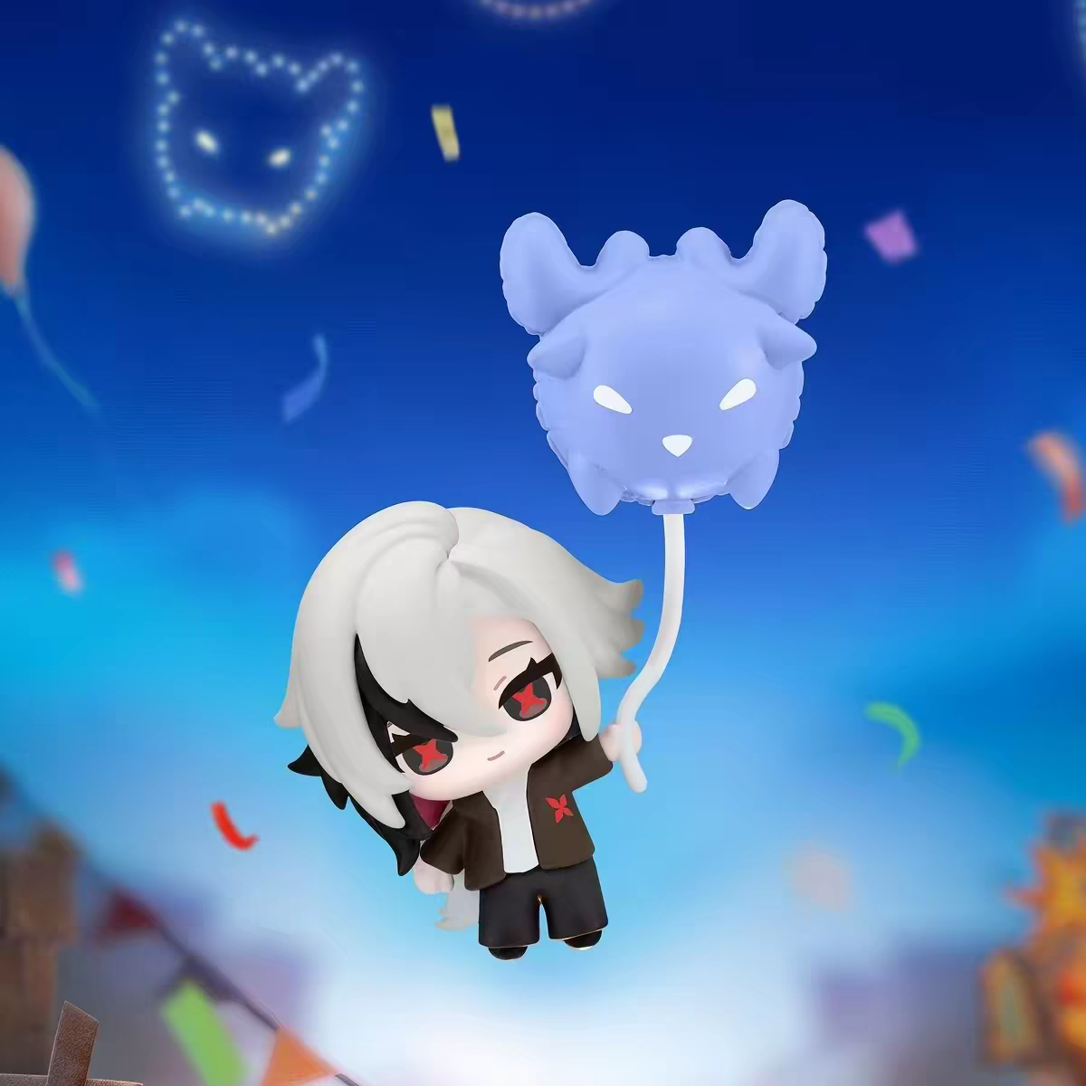 Genshin Impact Moon Prayer Night Mini Figure Charms