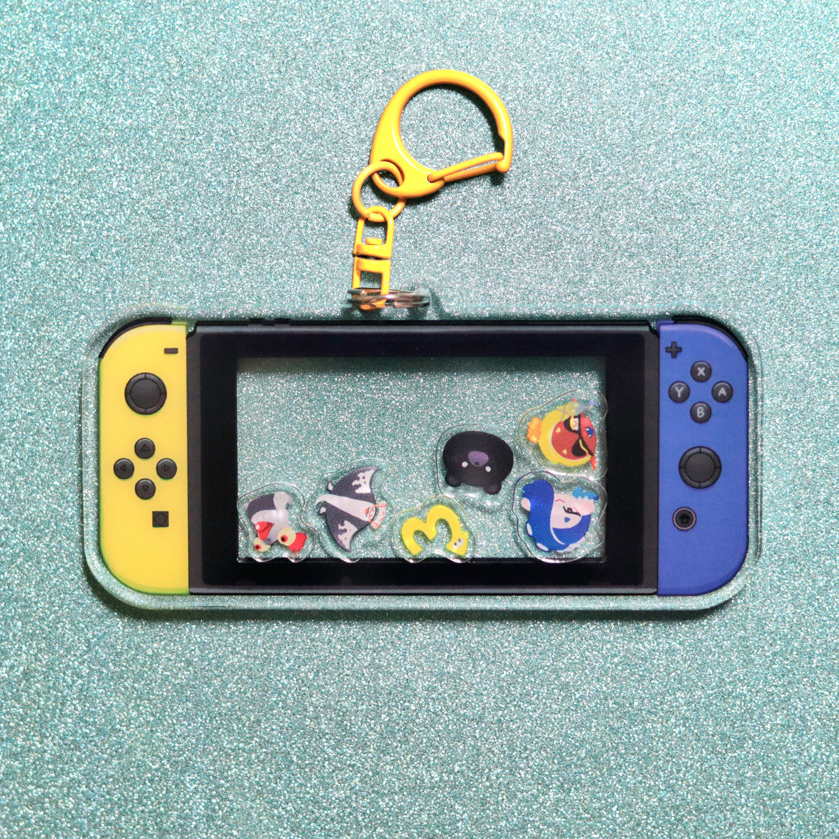 Squidkid Acrylic Shaker Keychains