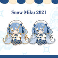 Virtual Idol Snow 2021 Choir Enamel Pin