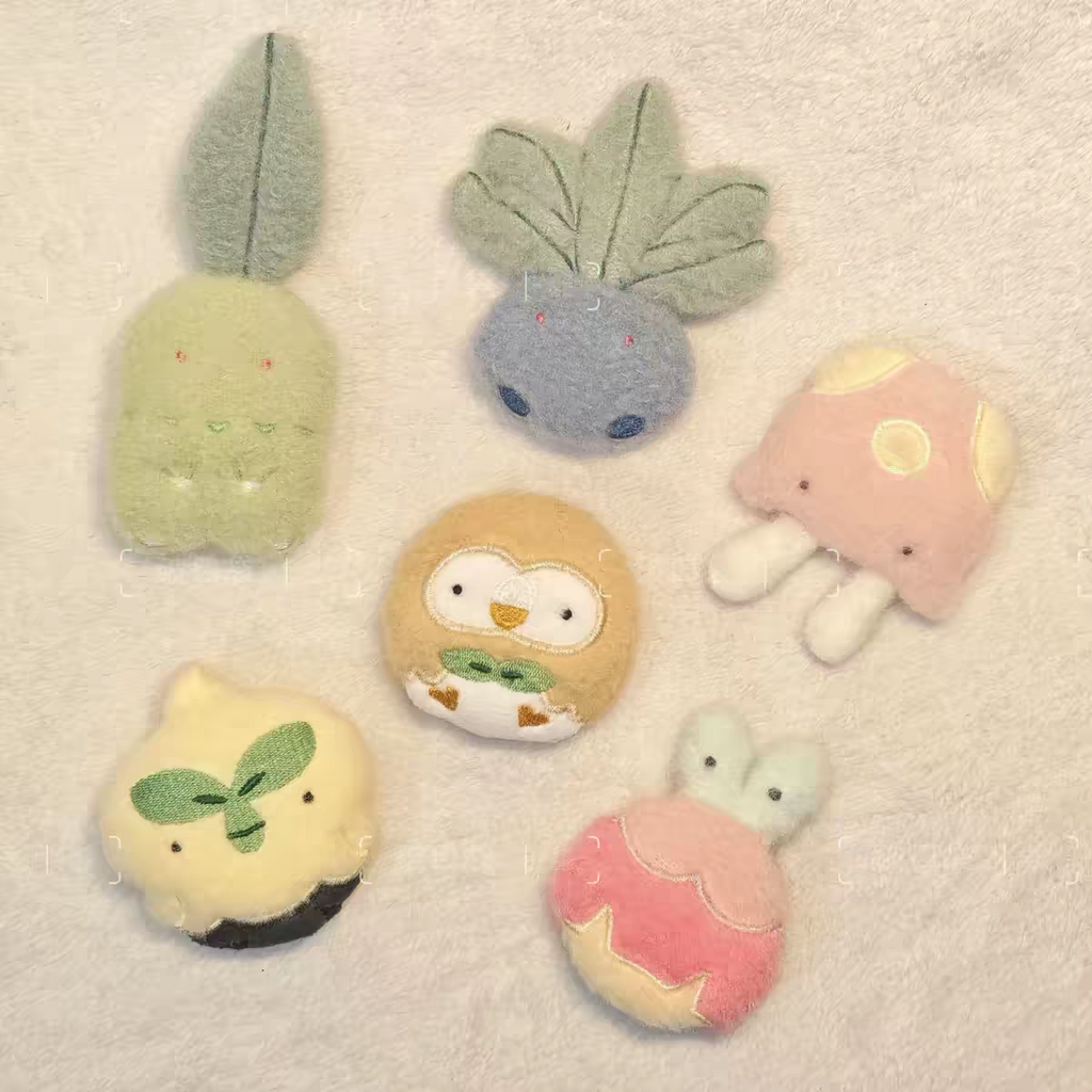 PKMN Fluffy Mini Plushies