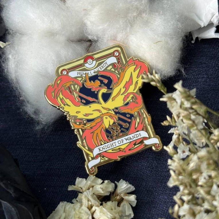 Pocket Molten Bird Tarot Pin