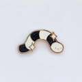 Spooky Worm Pin