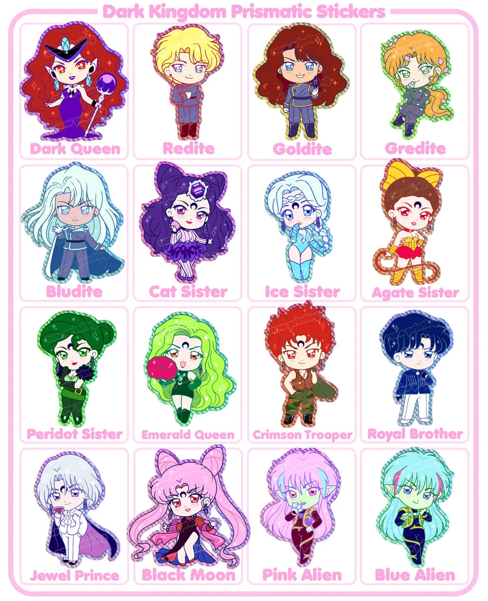 M.M. I Prismatic Stickers ~ Baddies ~