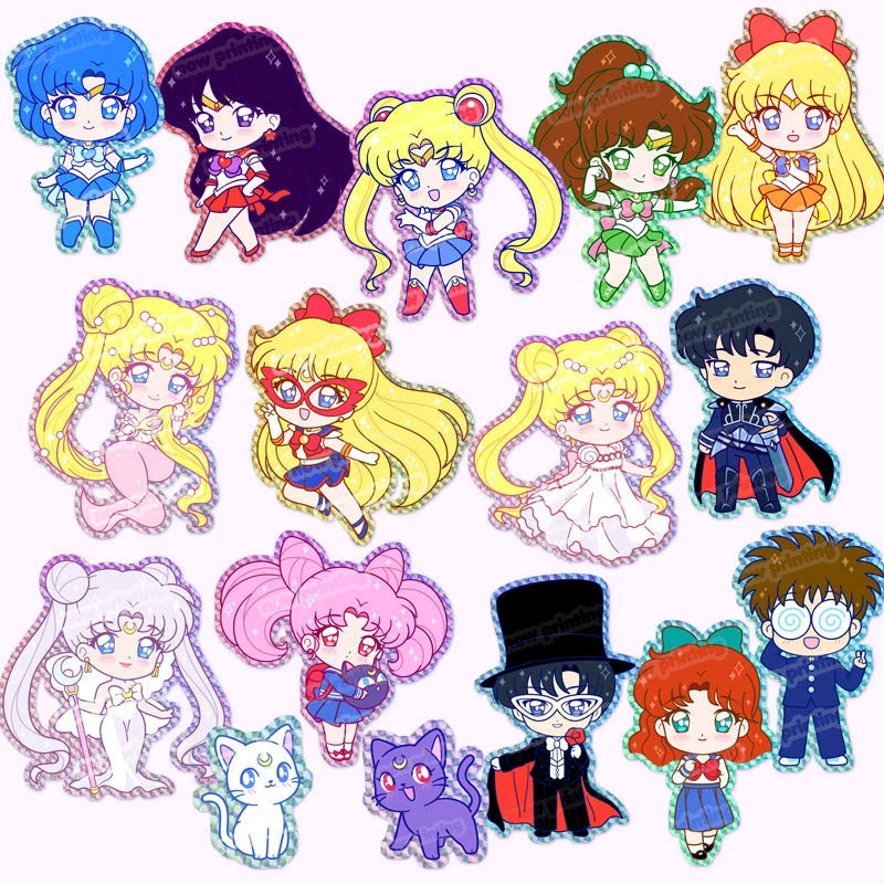 M.M. I Prismatic Stickers ~ Heroes & Friends ~